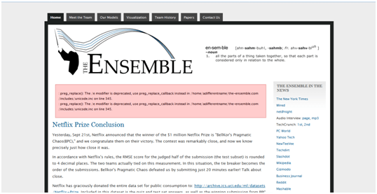 the emsemble